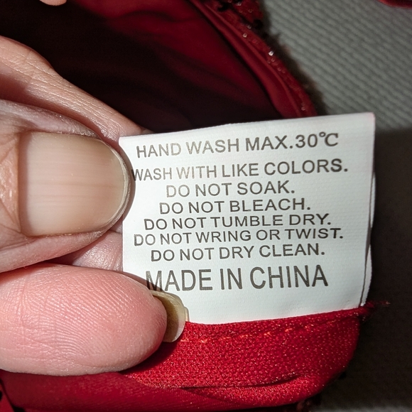 Red Sequin Embellished Halter Mini Dress - Picture 6 of 8